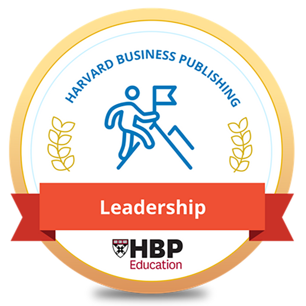 Harvard Leadership Badge